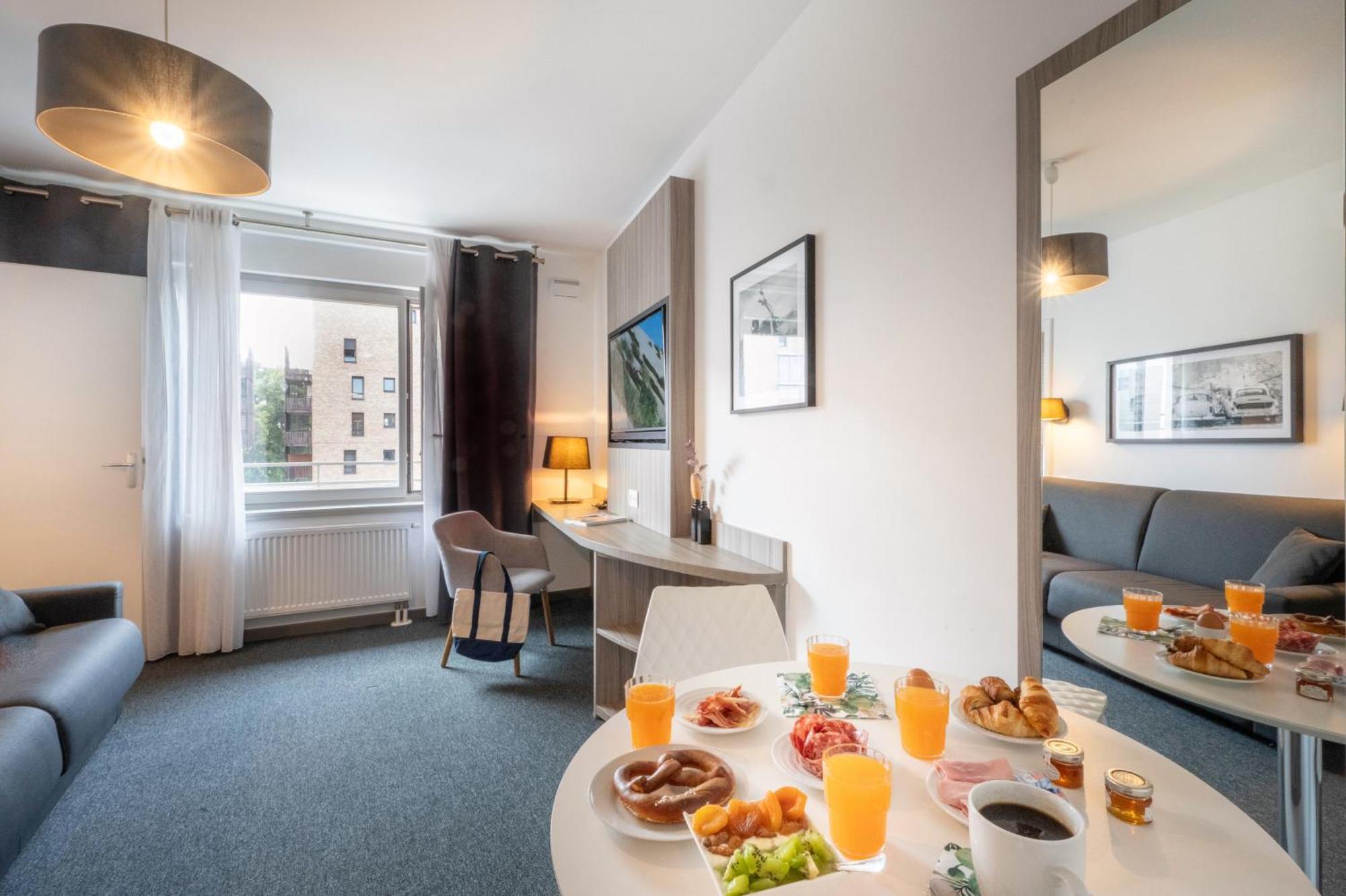Nemea Appart Hotel Elypseo Strasbourg Port Eksteriør billede