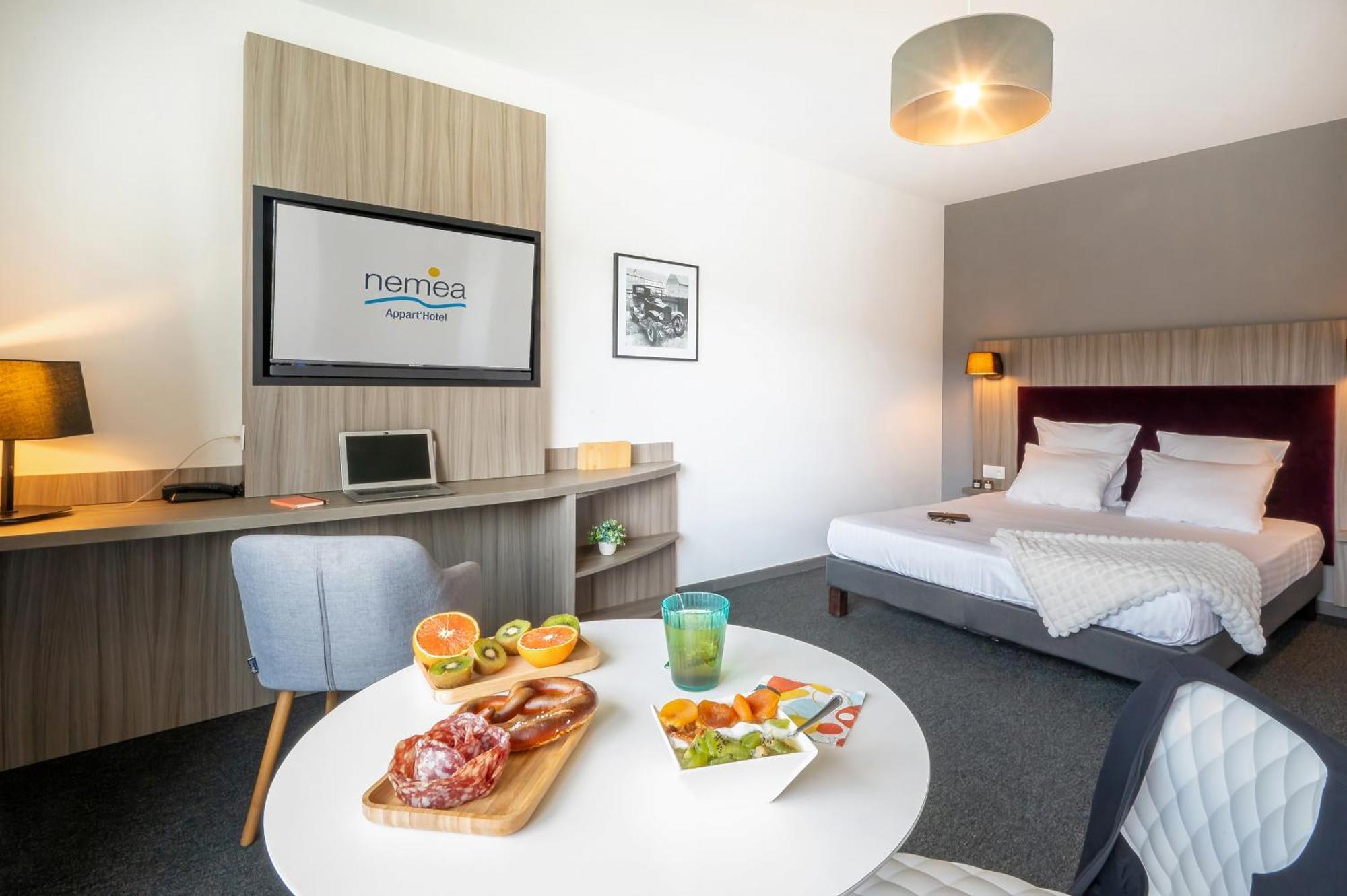 Nemea Appart Hotel Elypseo Strasbourg Port Eksteriør billede
